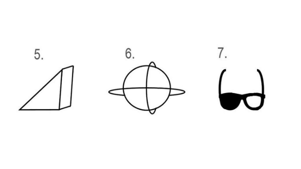 symbols for prism, base position and eye information on the lens guarantee card